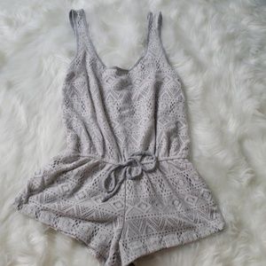 Pins and Needles grey romper